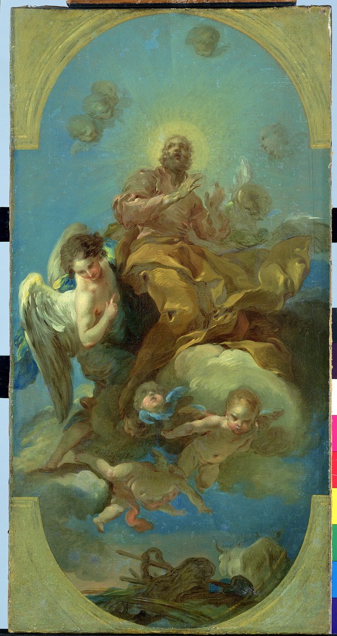 Deklaracja św. Izydora (ok. 560-636) autorstwa Carle van Loo