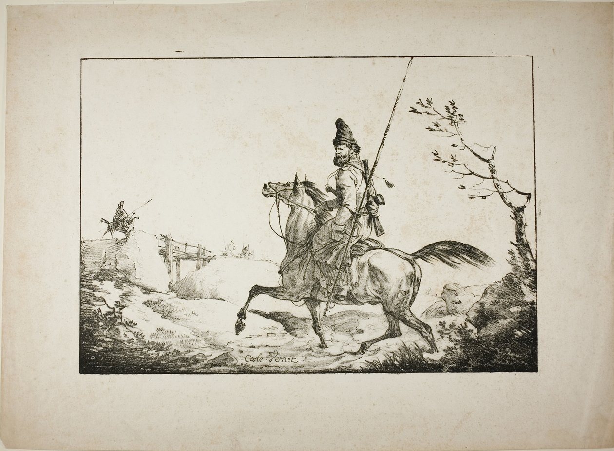 Kozak autorstwa Carle Vernet