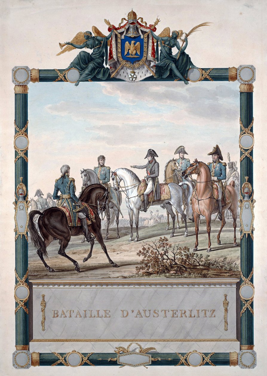Bitwa pod Austerlitz 2 grudnia autorstwa Carle Vernet