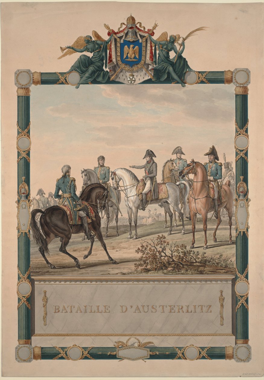 Bitwa pod Austerlitz 2 grudnia 1805 r. 1805 autorstwa Carle Vernet