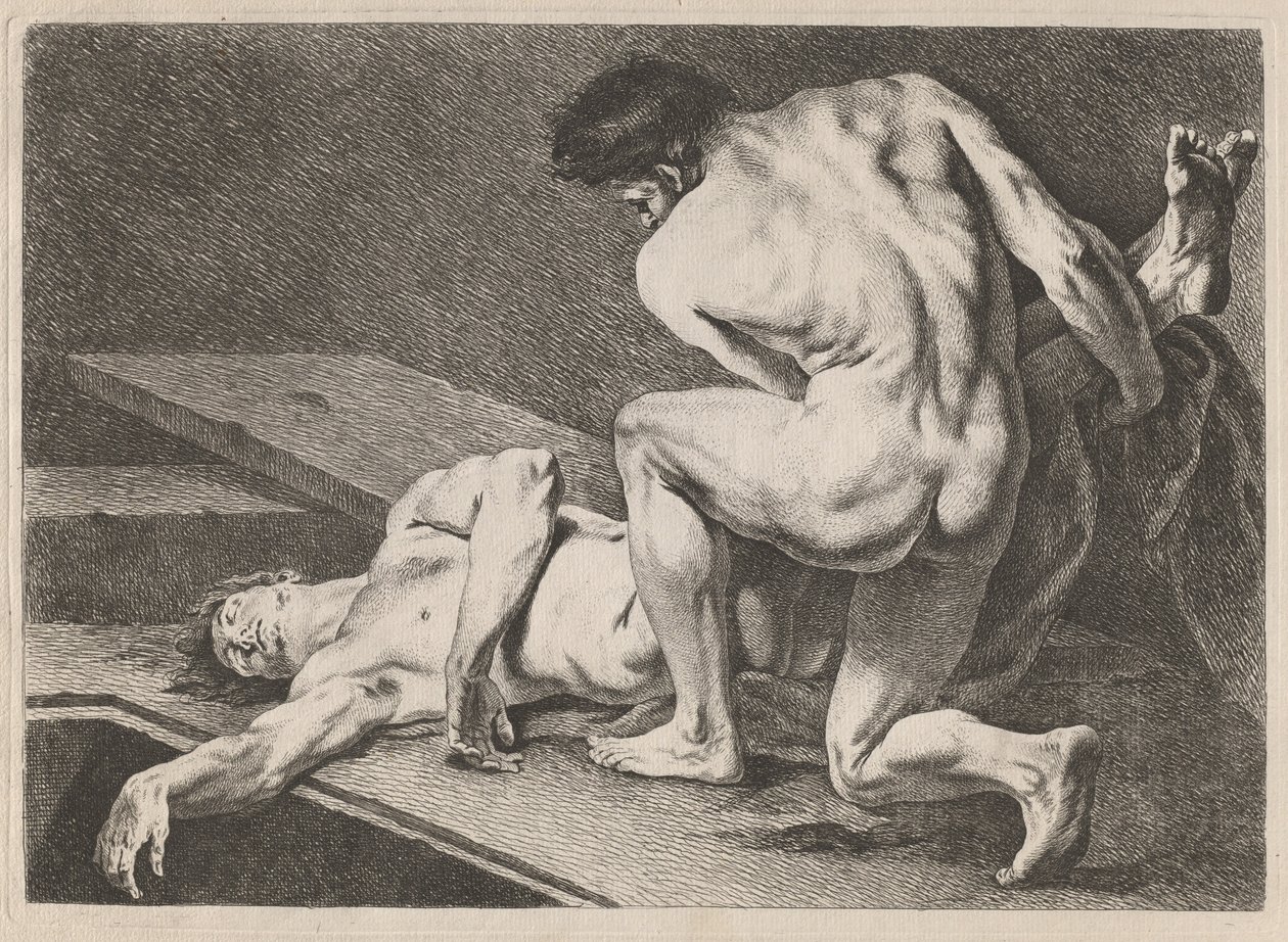 Złożenie do grobu autorstwa Carle van Loo