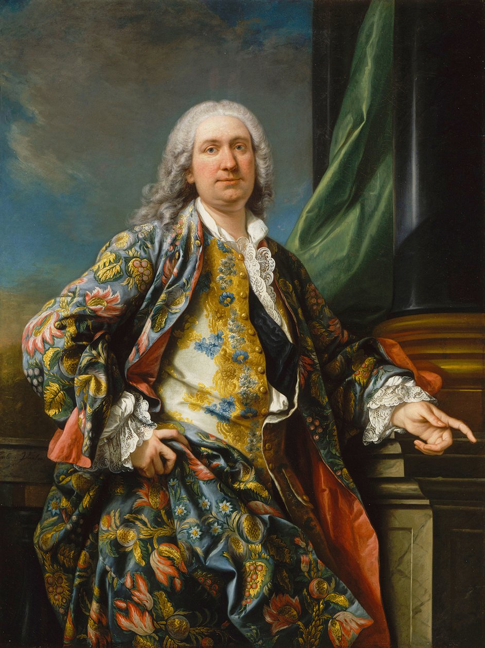Portret nieznanego mężczyzny, ok. 1735-1739 autorstwa Carle van Loo