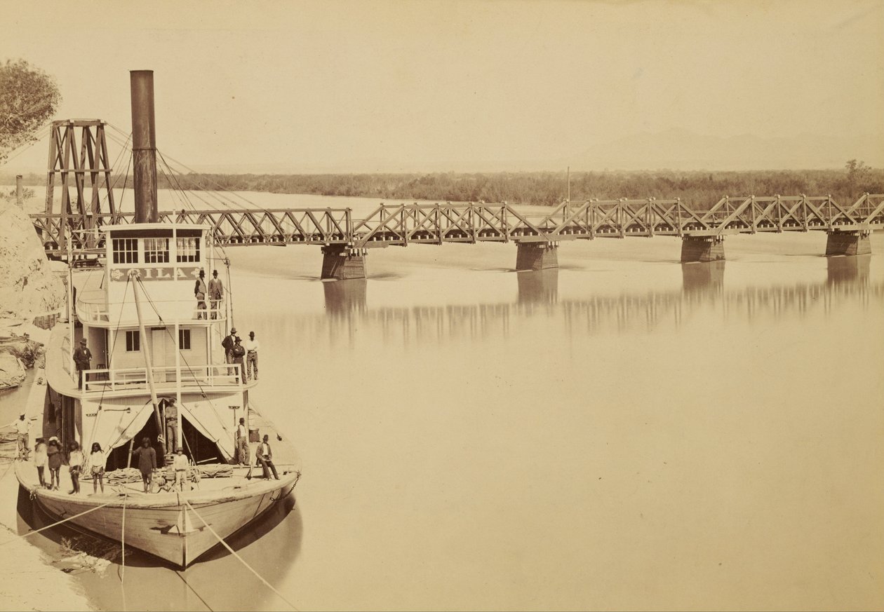 Most nad Colorado Yuma autorstwa Carleton E. Watkins
