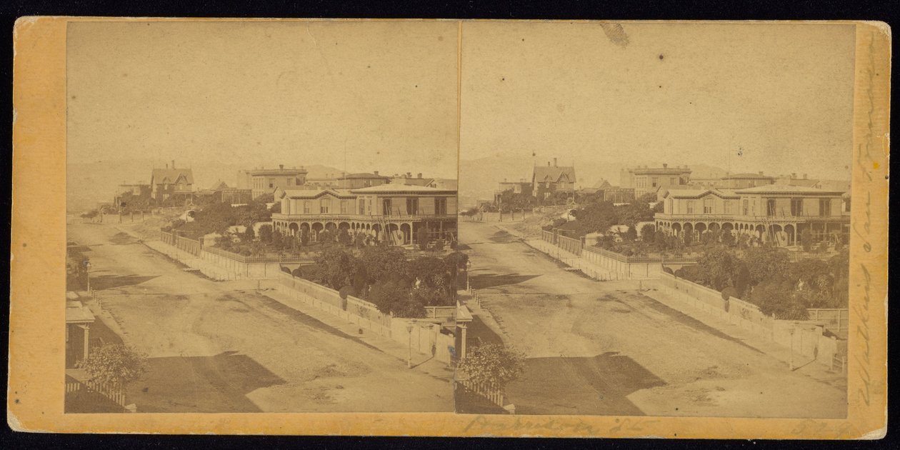 Harrison St. autorstwa Carleton E. Watkins