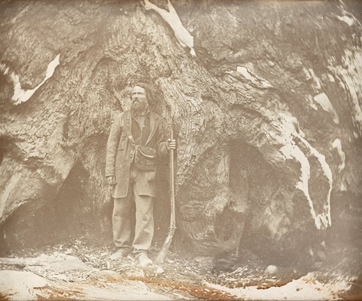 Gaj Mariposa. Galena Clarka. , Portret Galena Clarka autorstwa Carleton E. Watkins