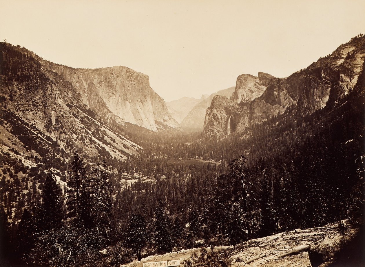 Widok z Punktu Inspiracji autorstwa Carleton E. Watkins