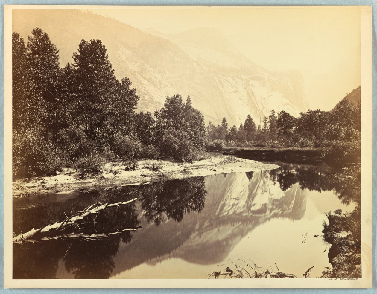 Tasoye, North Dome, 3729 stóp, Yosemite autorstwa Carleton E. Watkins