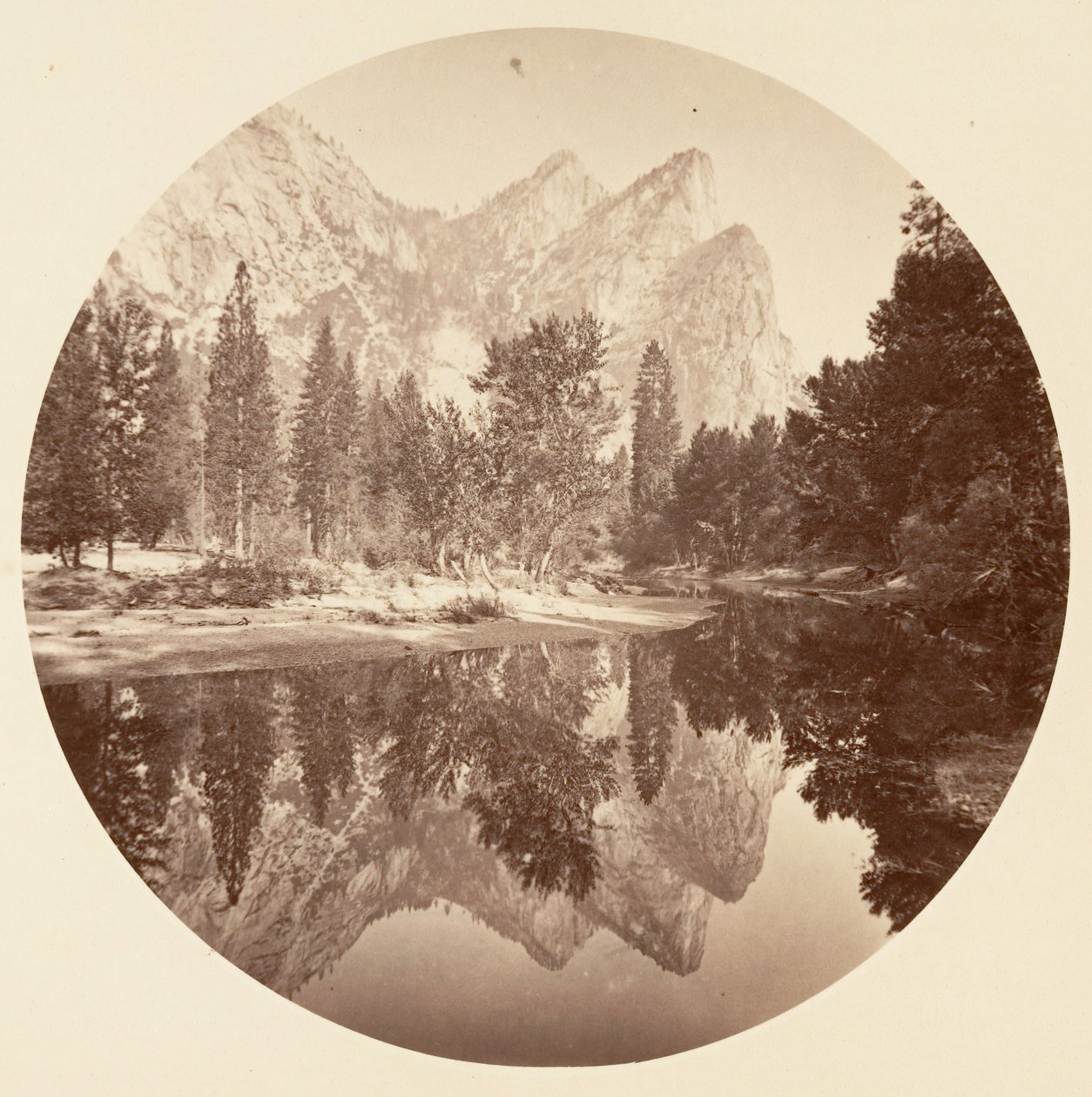 [Park Narodowy Yosemite, Kalifornia], ca. 1878. autorstwa Carleton Emmons Watkins