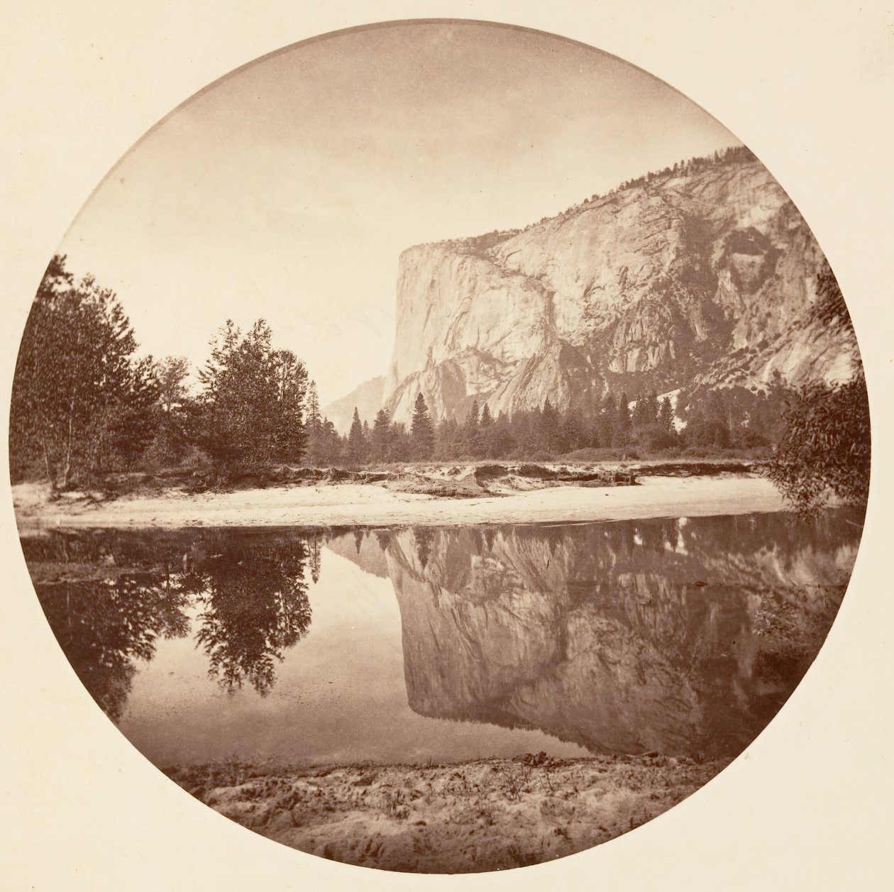 [Park Narodowy Yosemite, Kalifornia], ca. 1878. autorstwa Carleton Emmons Watkins