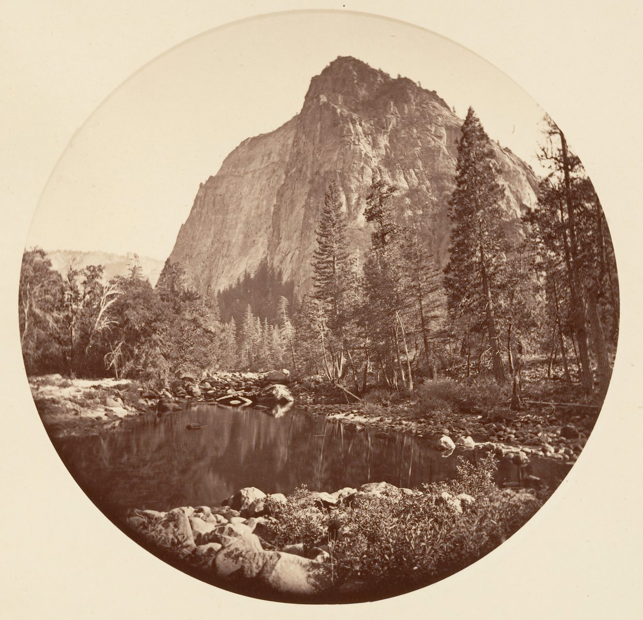 [Park Narodowy Yosemite, Kalifornia], ca. 1878. autorstwa Carleton Emmons Watkins