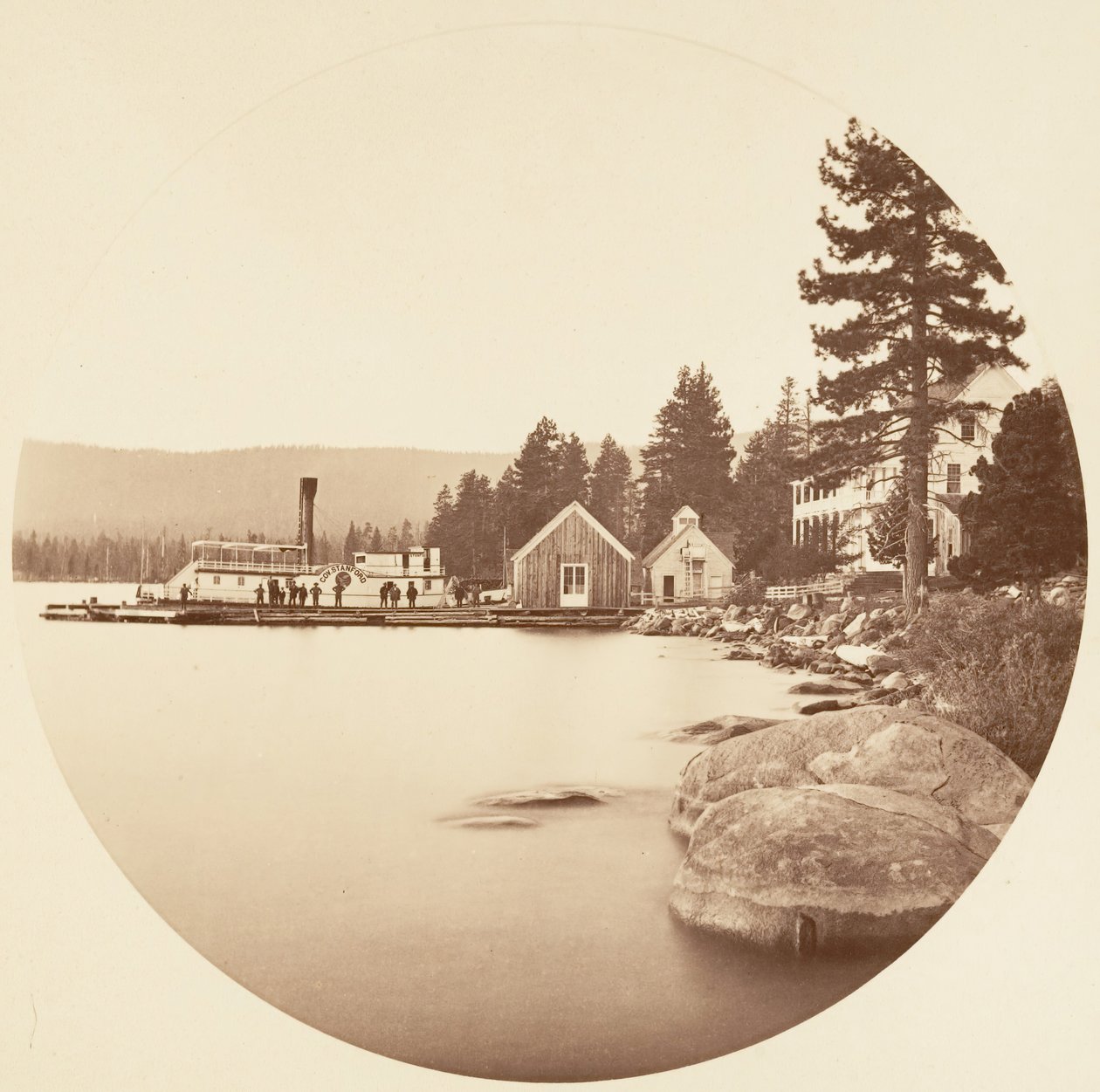 [Park Narodowy Yosemite, Kalifornia], ca. 1878. autorstwa Carleton Emmons Watkins