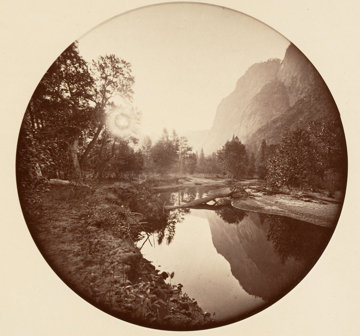 [Park Narodowy Yosemite, Kalifornia], ca. 1878. autorstwa Carleton Emmons Watkins