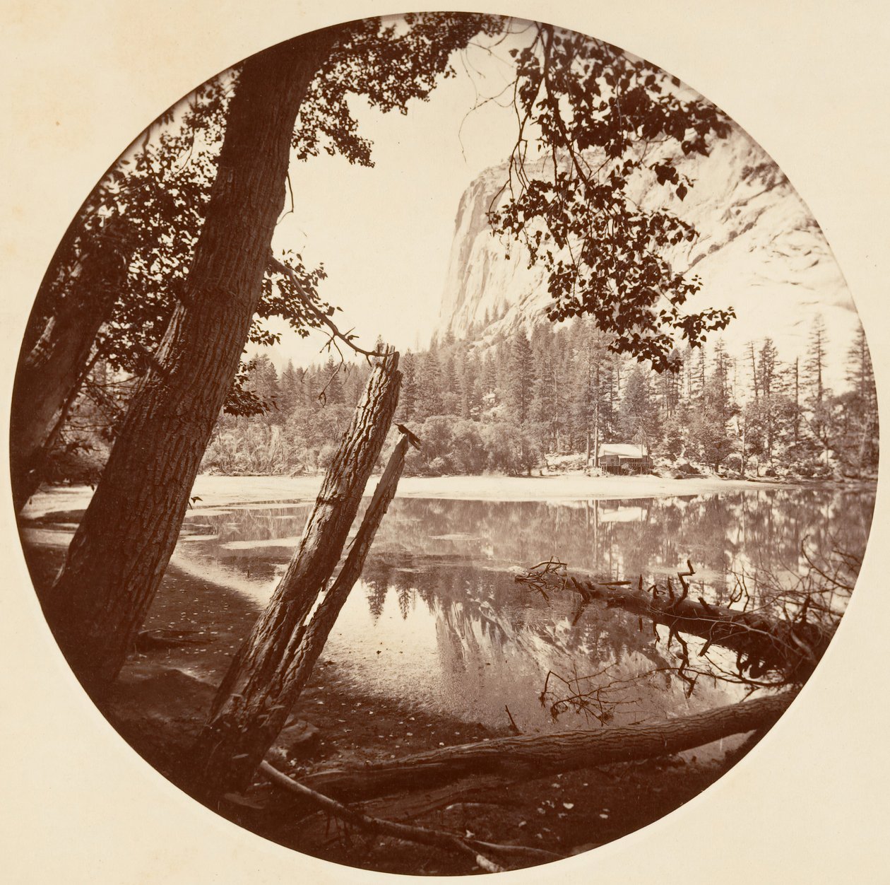[Park Narodowy Yosemite, Kalifornia], ca. 1878. autorstwa Carleton Emmons Watkins