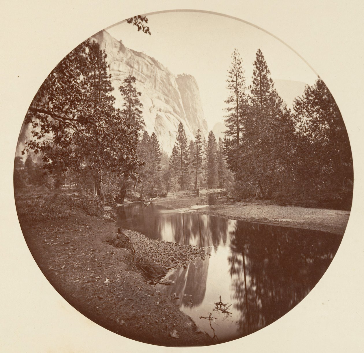 [Park Narodowy Yosemite, Kalifornia], ca. 1878. autorstwa Carleton Emmons Watkins