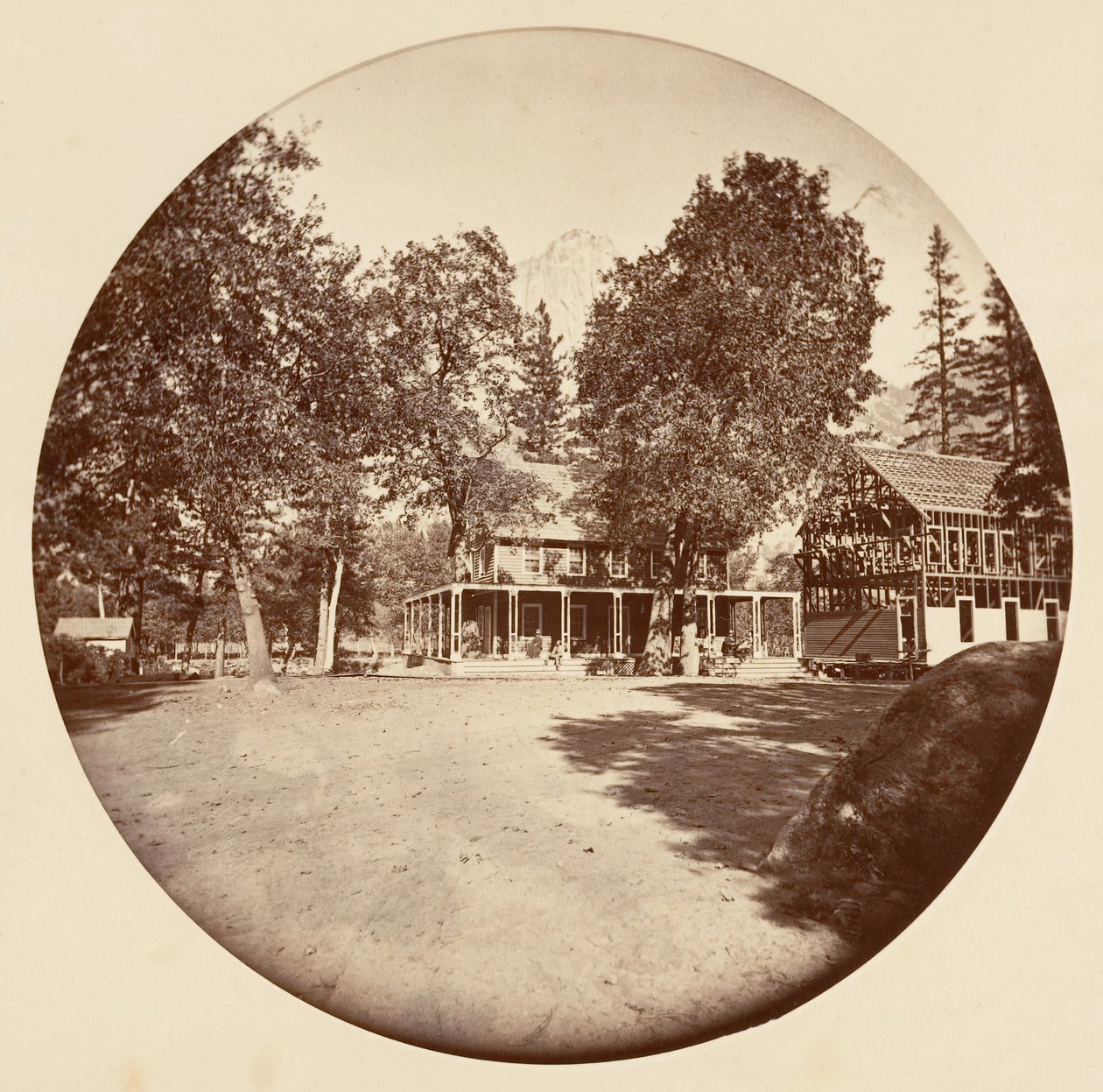 [Park Narodowy Yosemite, Kalifornia], ca. 1878. autorstwa Carleton Emmons Watkins