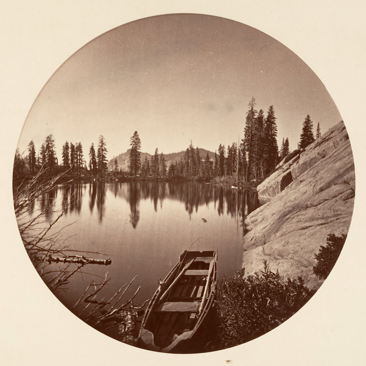 [Park Narodowy Yosemite, Kalifornia], ca. 1878. autorstwa Carleton Emmons Watkins