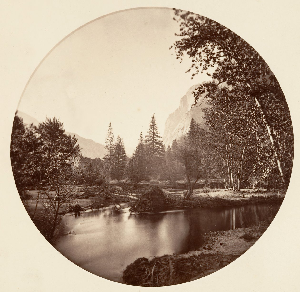 [Park Narodowy Yosemite, Kalifornia], ca. 1878. autorstwa Carleton Emmons Watkins