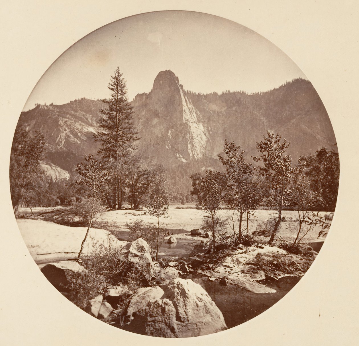 [Park Narodowy Yosemite, Kalifornia], ca. 1878. autorstwa Carleton Emmons Watkins