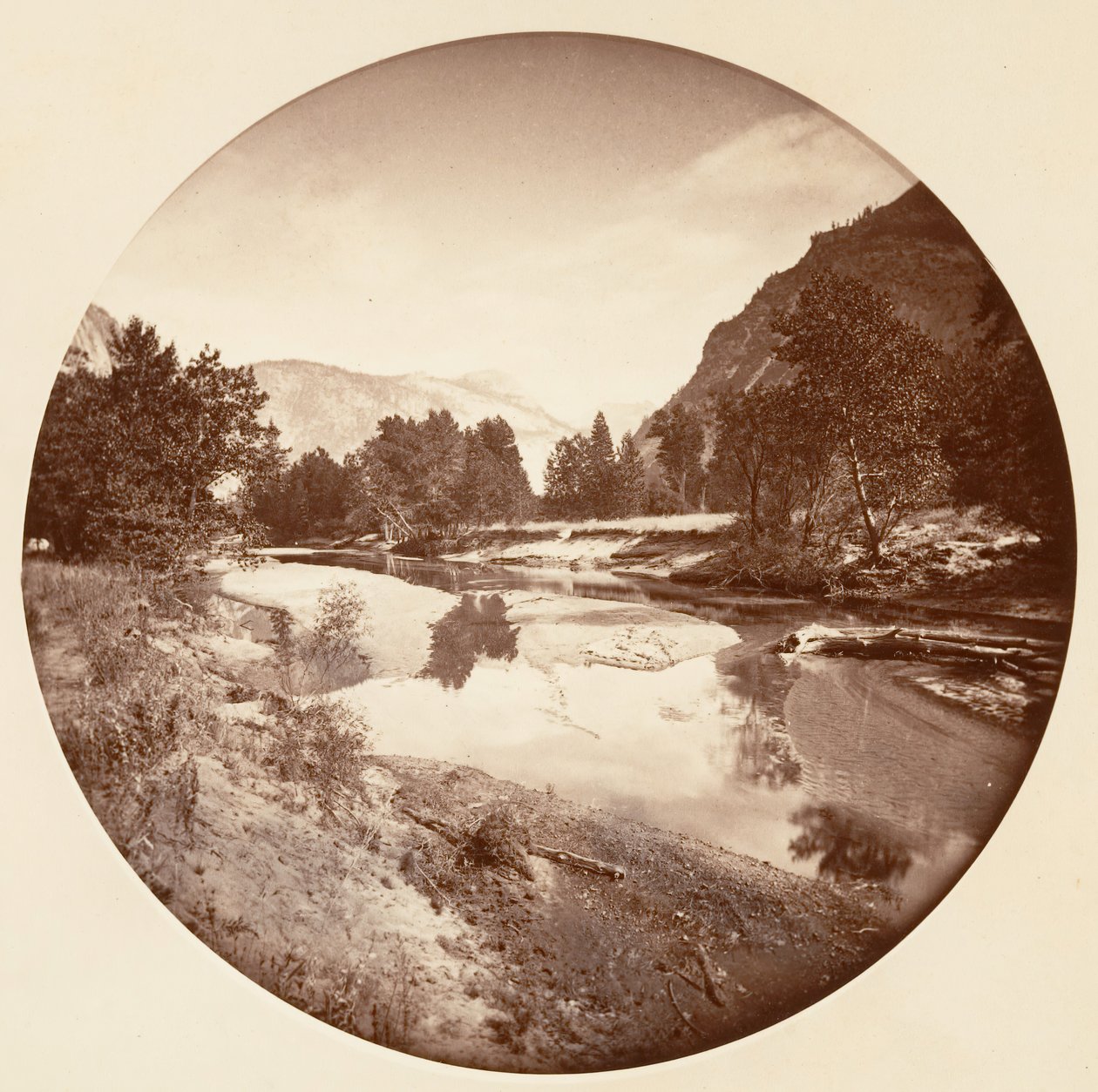 [Park Narodowy Yosemite, Kalifornia], ca. 1878. autorstwa Carleton Emmons Watkins