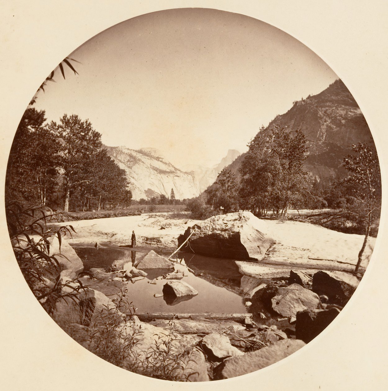 [Park Narodowy Yosemite, Kalifornia], ca. 1878. autorstwa Carleton Emmons Watkins