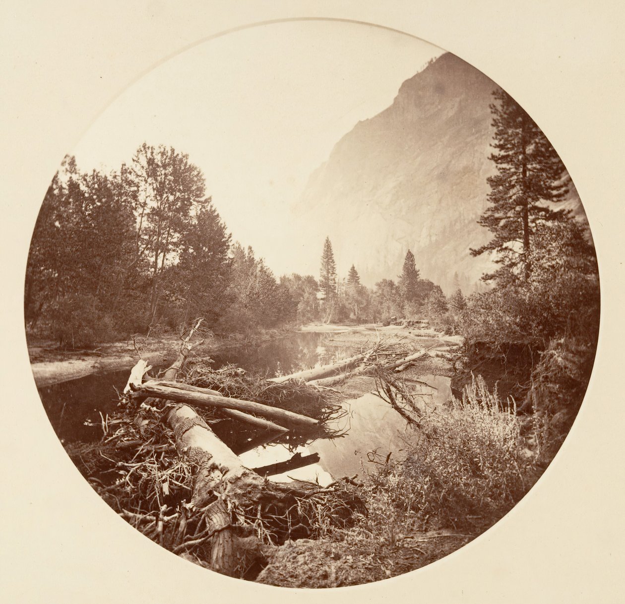 [Park Narodowy Yosemite, Kalifornia], ca. 1878. autorstwa Carleton Emmons Watkins