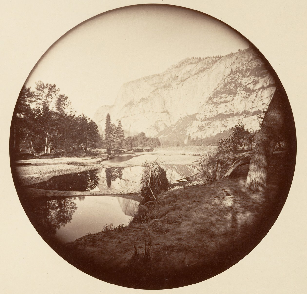 [Park Narodowy Yosemite, Kalifornia], ca. 1878. autorstwa Carleton Emmons Watkins