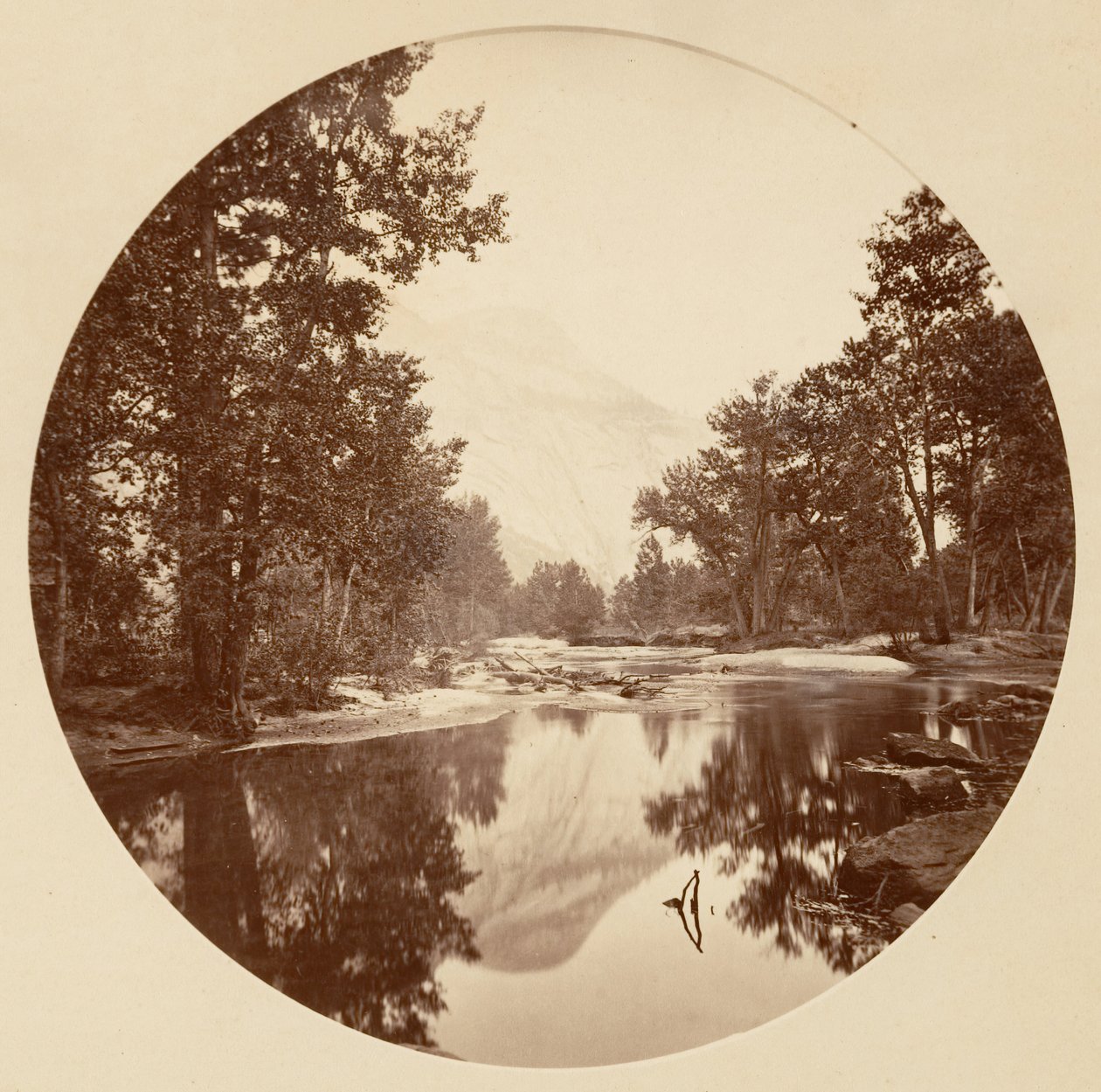 [Park Narodowy Yosemite, Kalifornia], ca. 1878. autorstwa Carleton Emmons Watkins