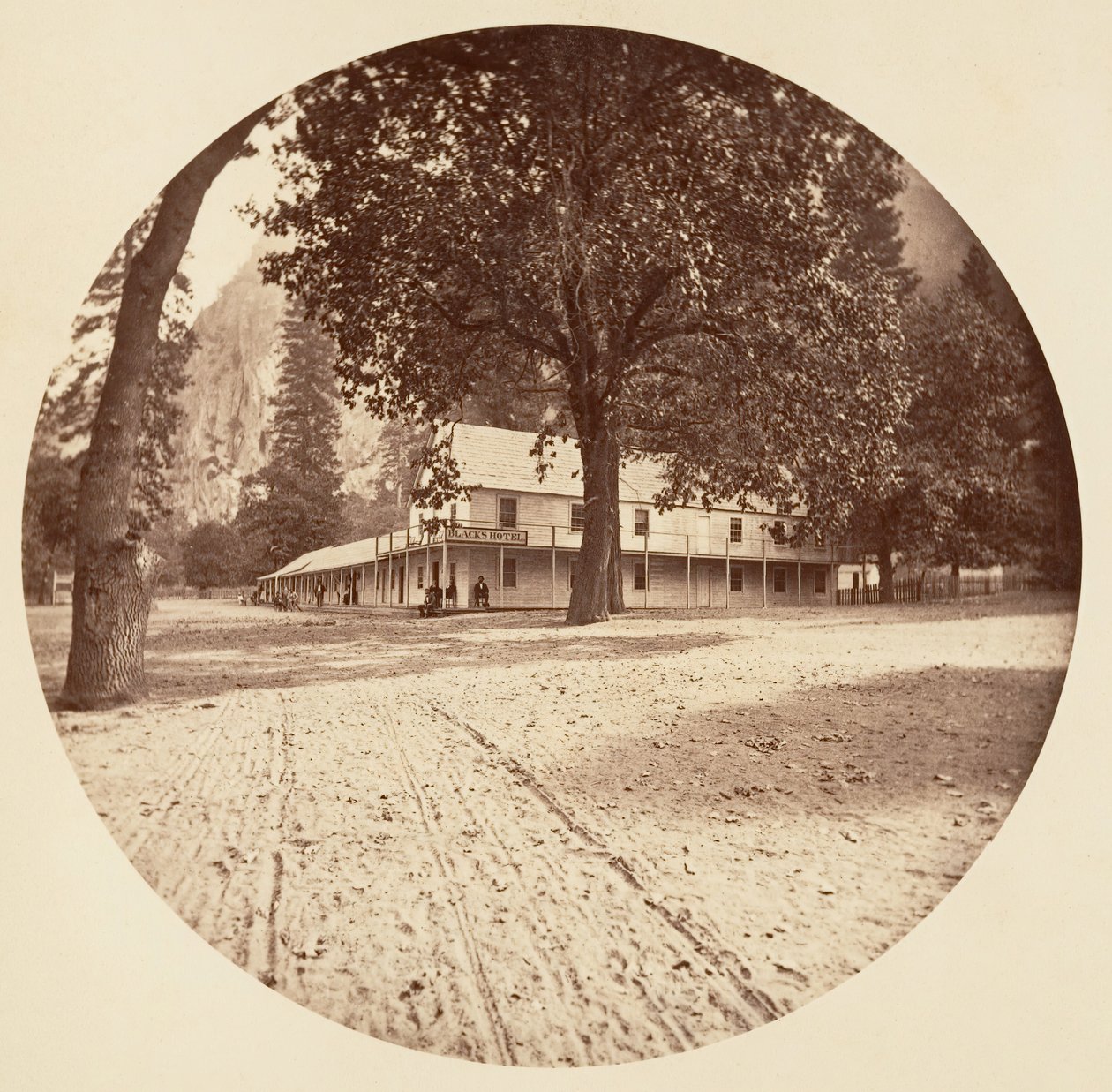 [Park Narodowy Yosemite, Kalifornia], ca. 1878. autorstwa Carleton Emmons Watkins
