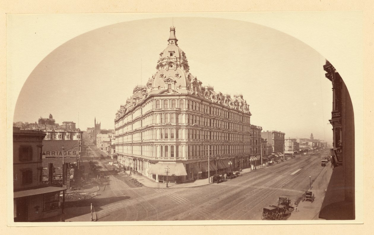 [Hotel Baldwin] autorstwa Carleton Watkins