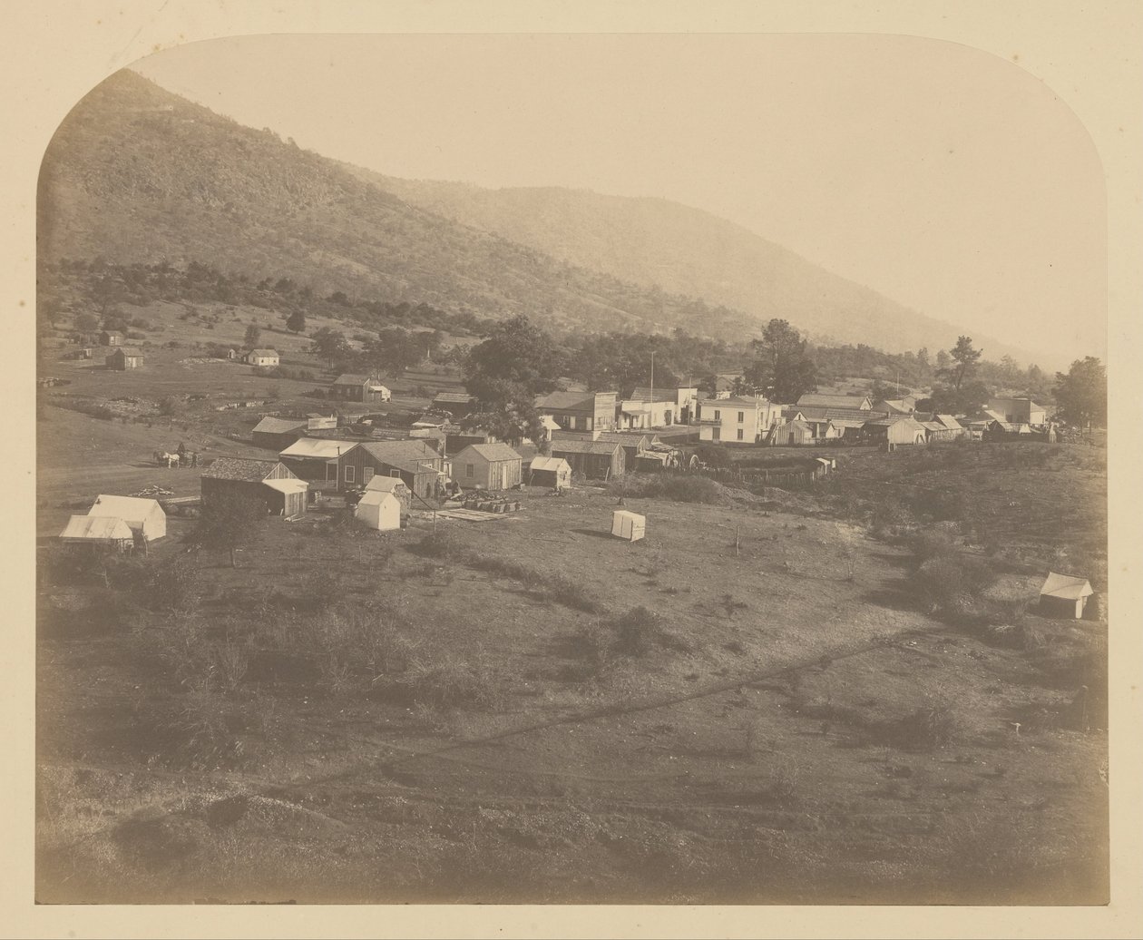 Dolina Niedźwiedzi – Wschód autorstwa Carleton Watkins