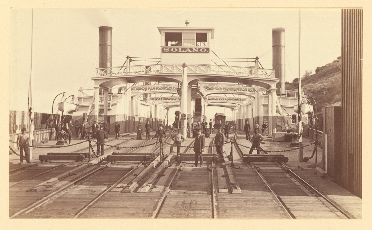 Prom C.P. Solano autorstwa Carleton Watkins