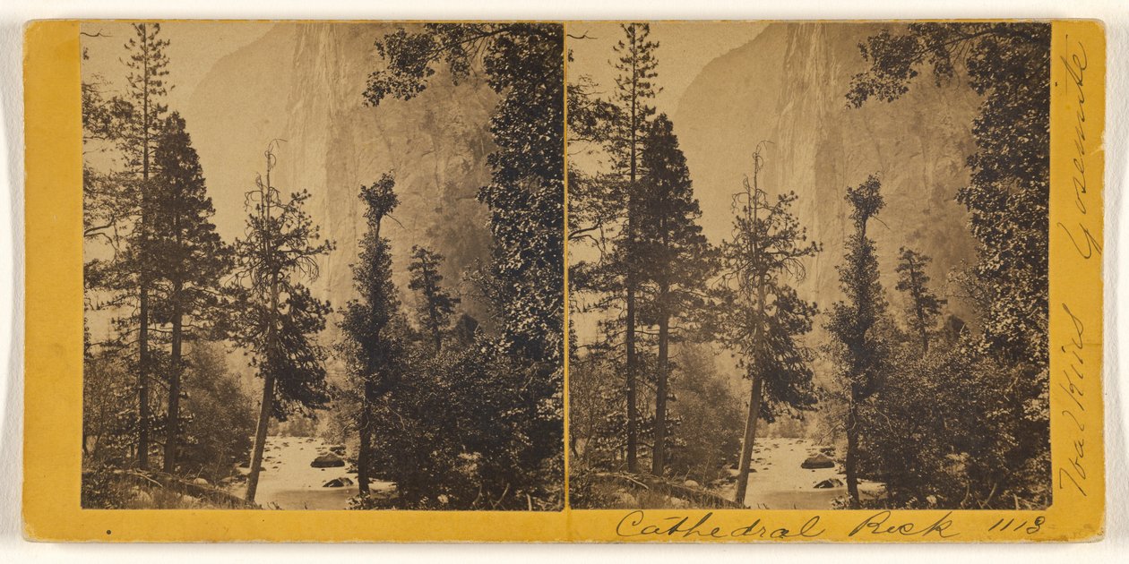 [Cathedral Rock] autorstwa Carleton Watkins