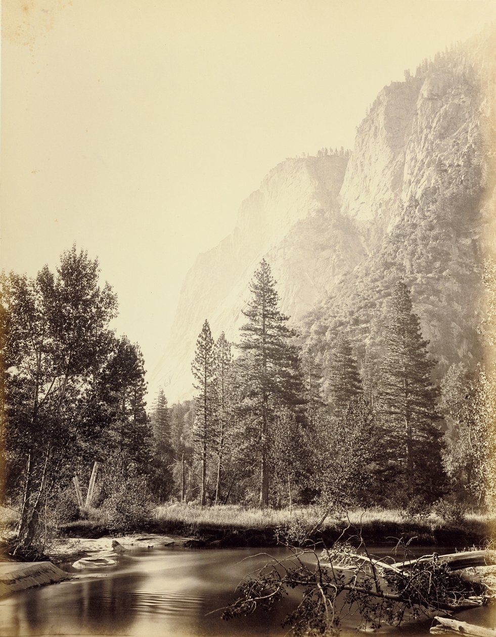 Glacier Point autorstwa Carleton Watkins