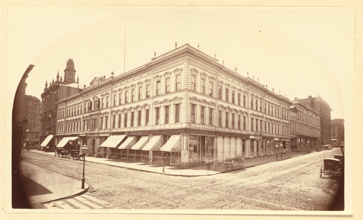 Lick House, San Francisco autorstwa Carleton Watkins
