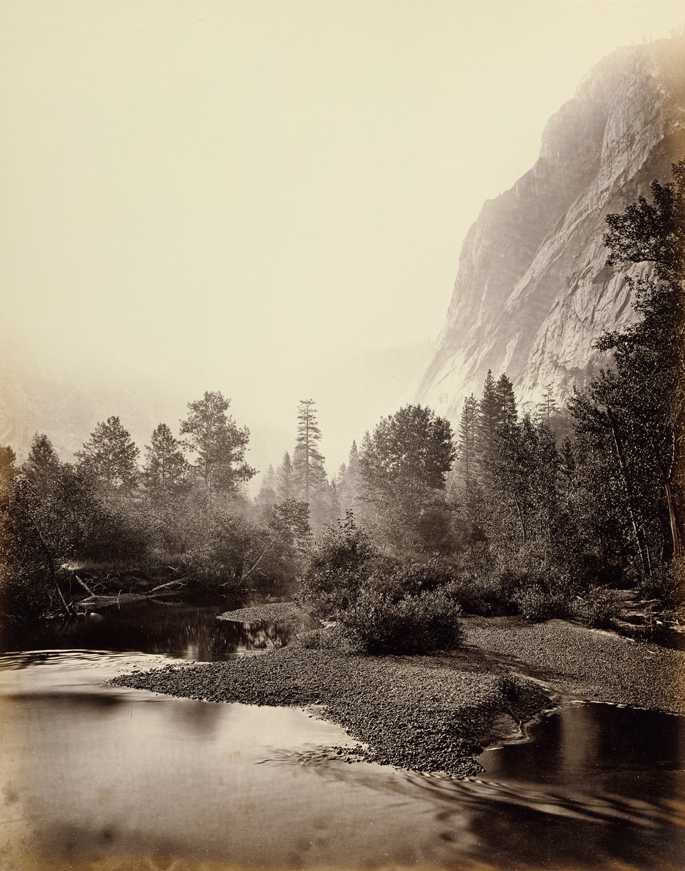 [Mount Starr King] autorstwa Carleton Watkins