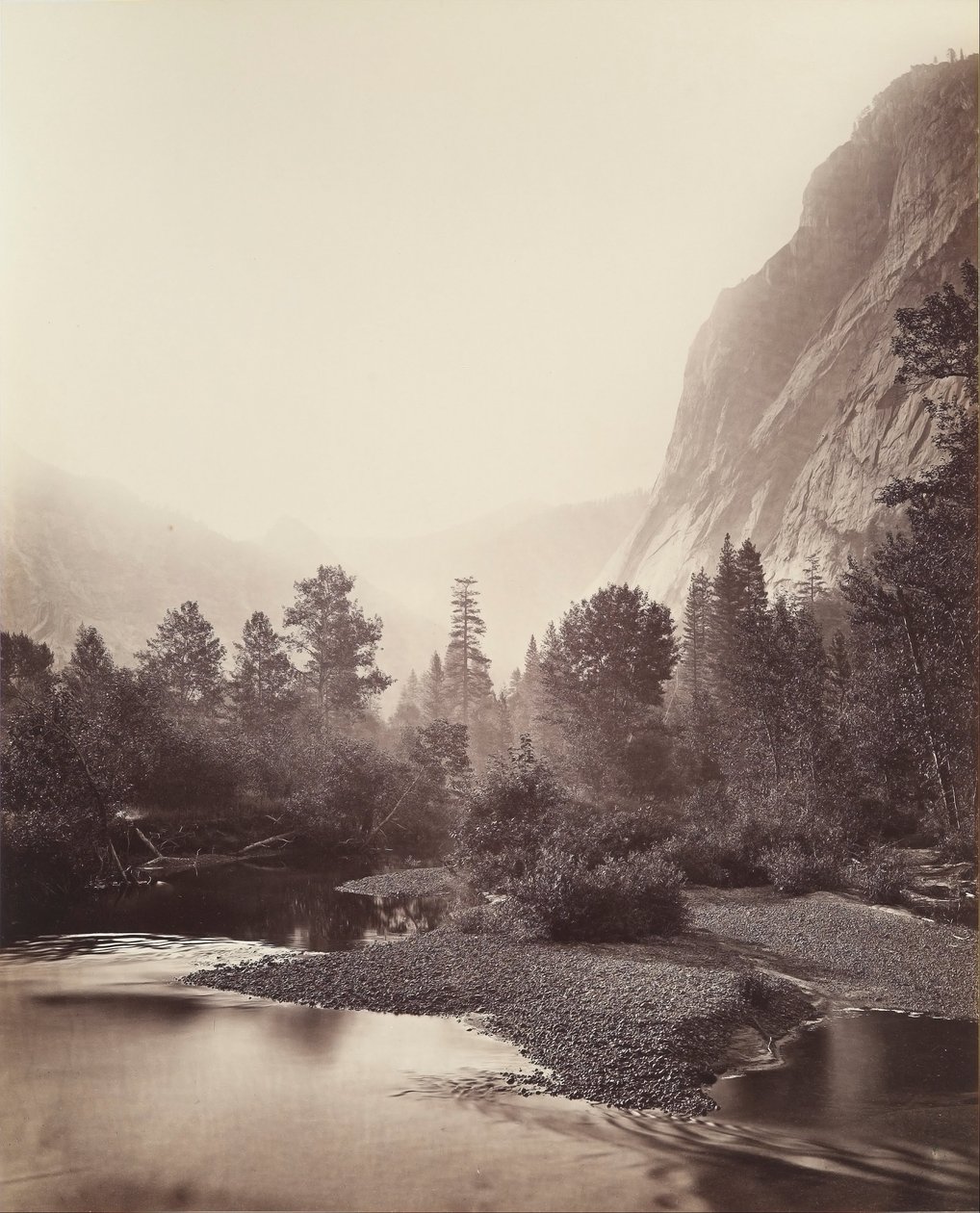 Mount Starr King, Yosemite, nr 69 autorstwa Carleton Watkins