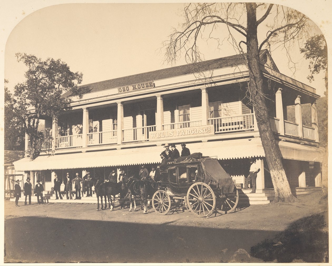Dom Oso autorstwa Carleton Watkins