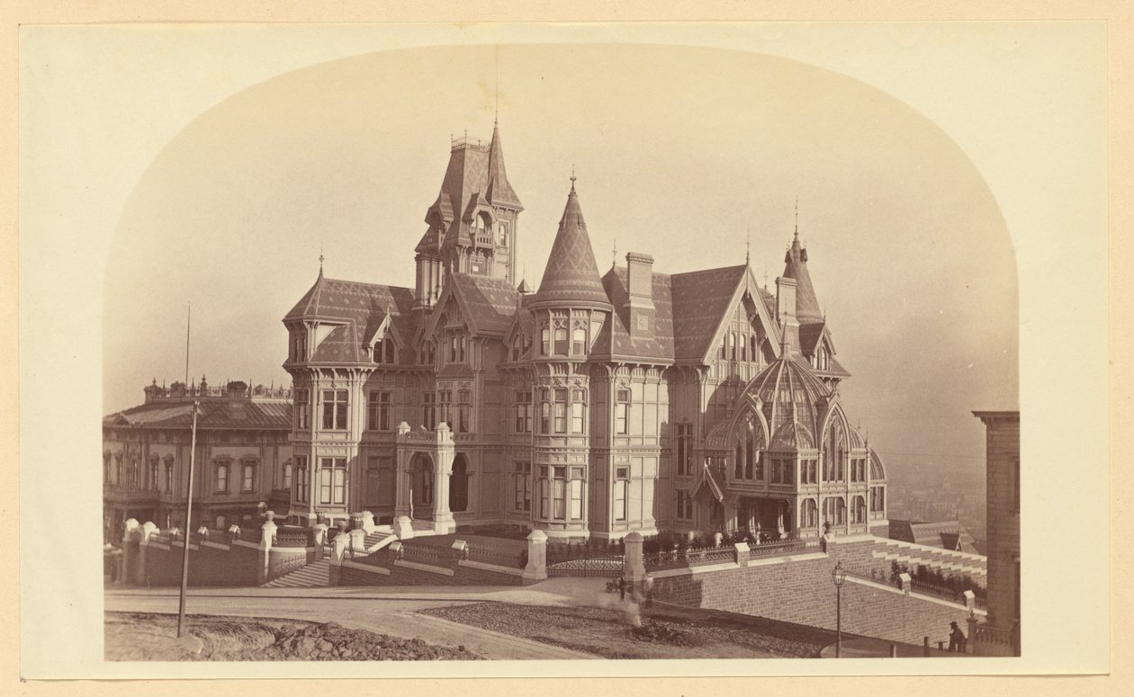 [Rezydencja pani Hopkins, San Francisco] autorstwa Carleton Watkins