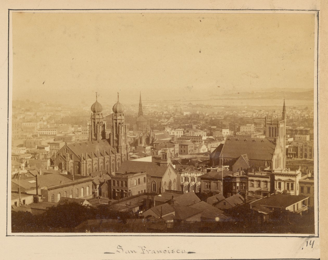 San Francisco autorstwa Carleton Watkins