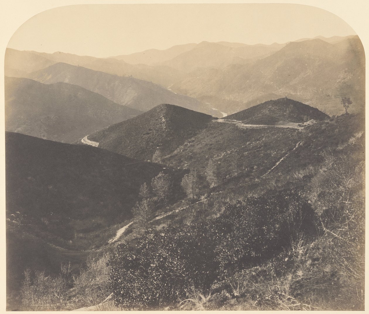 [Widok z Mt. Josephine, patrząc na północ] / [Widok na północ] autorstwa Carleton Watkins