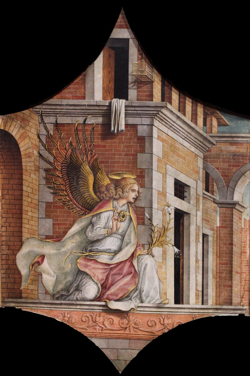 Tryptyk ołtarzowy, lewy załącznik autorstwa Carlo Crivelli