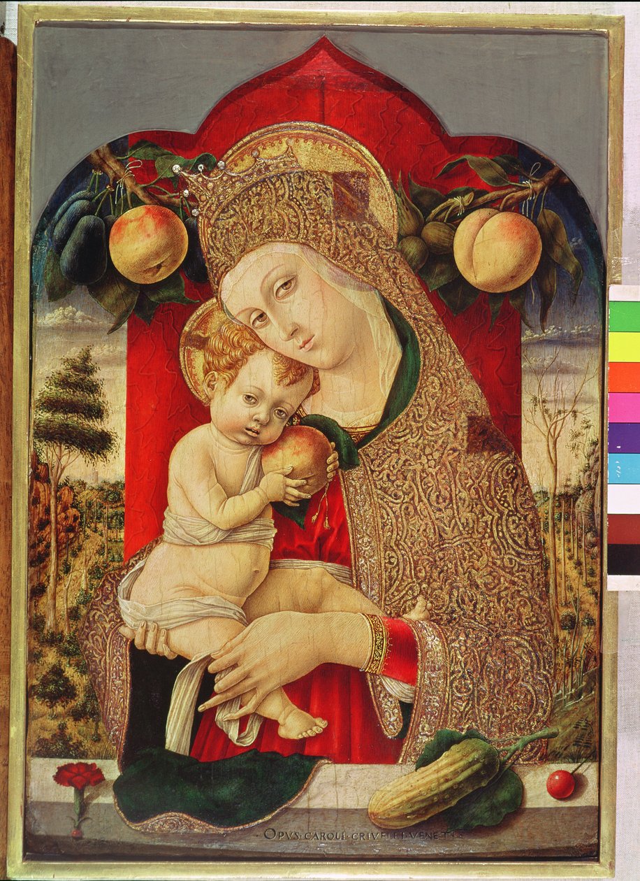 Dziewica i Dziecko autorstwa Carlo Crivelli