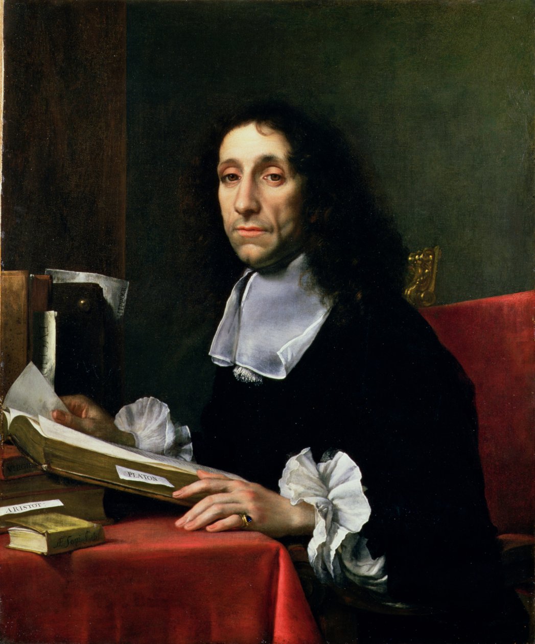 Portret Sir Thomasa Bainesa (1622-80) 1665-70 autorstwa Carlo Dolci