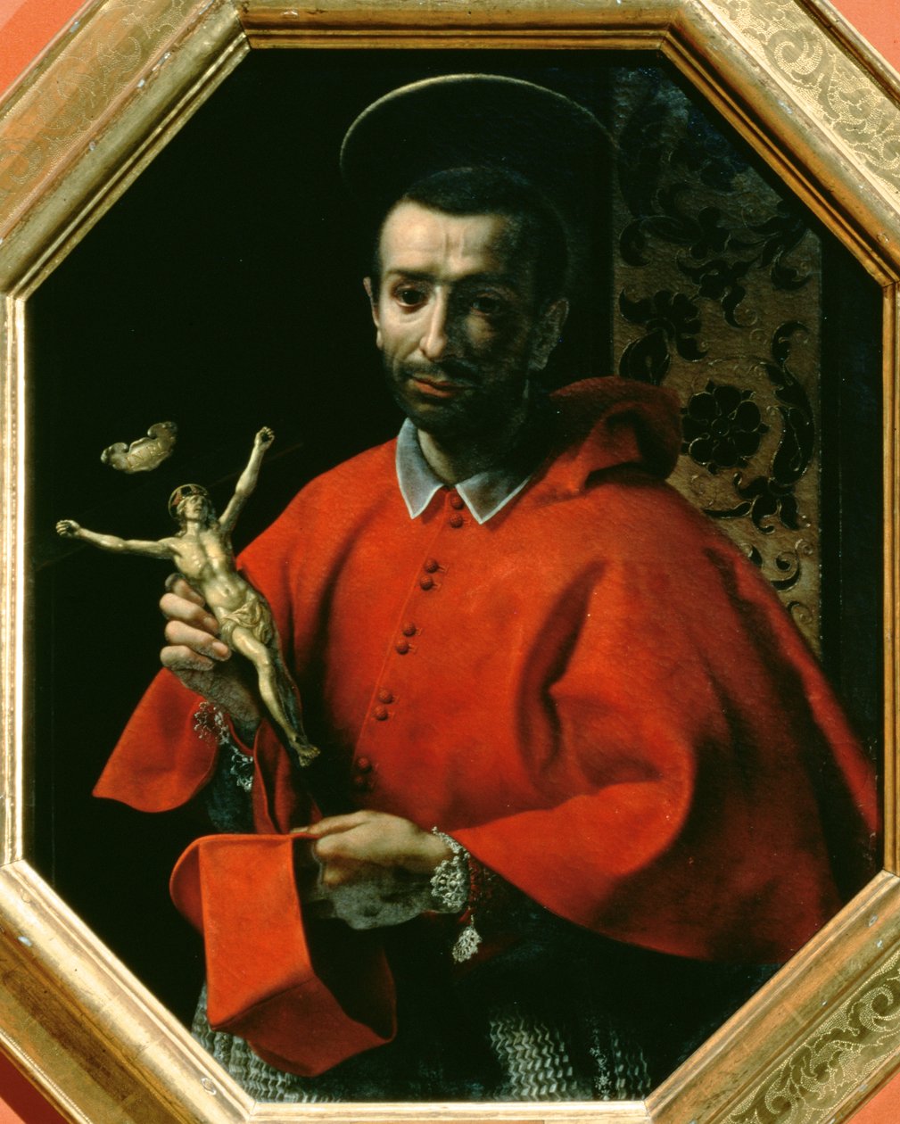 Św. Karol Boromeusz (1538-84), arcybiskup Mediolanu autorstwa Carlo Dolci