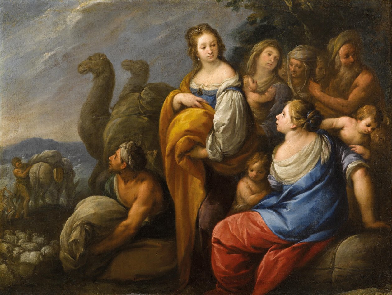 Rachel ukrywa bożków autorstwa Carlo Francesco Nuvolone