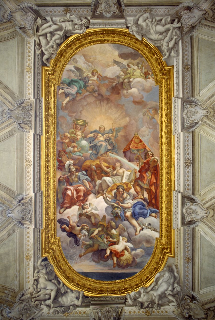 Triumf Łaskawości autorstwa Carlo Maratta or Maratti