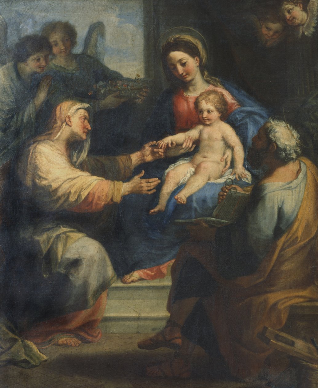 Matka Boża z Dzieciątkiem i św. Anną autorstwa Carlo Maratta or Maratti