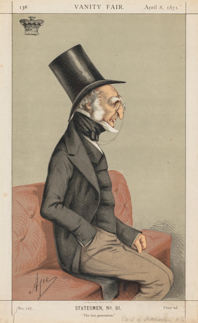 Vanity Fair: Statesman nr 81 „Ostatnie pokolenie” autorstwa Carlo (Ape) Pellegrini