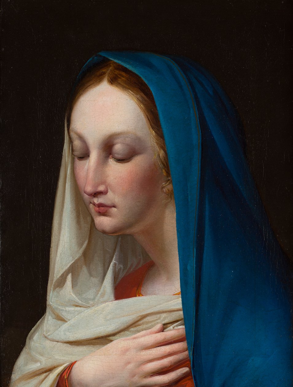 Madonna (olej na płótnie) autorstwa Carlo (circle of) Dolci