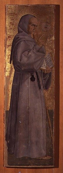 St John della Marca (tempera na panelu) autorstwa Carlo (follower of) Crivelli